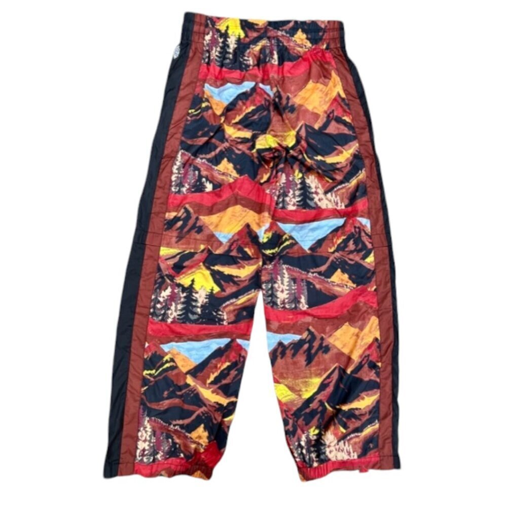 SOLD Free People Movement Printed End Zone Track Pants Ski Nic Route Mocha Small - Picture 7 of 13